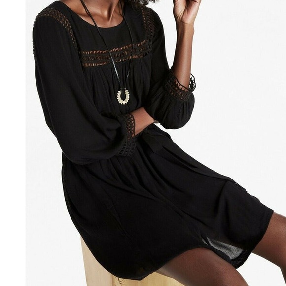 Lucky Brand Geo Lace Dress - Picture 2 of 5